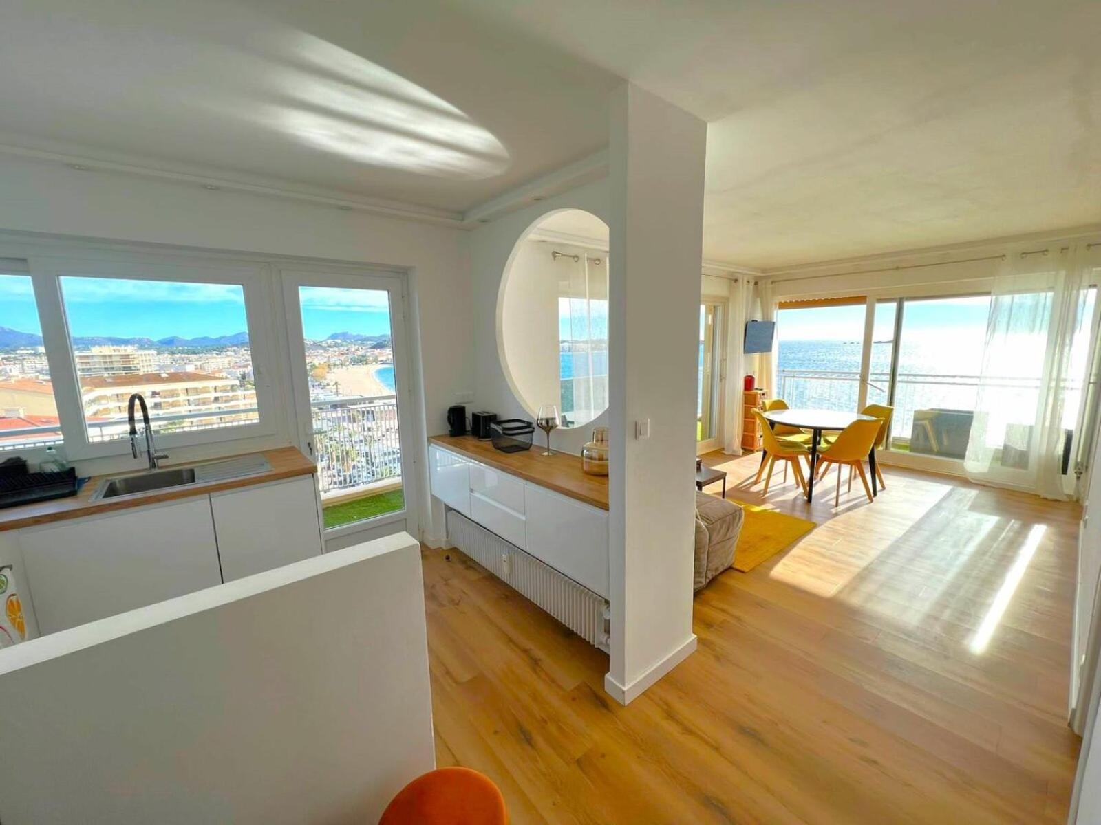 Frejus Plage - T2 -Vue Mer Feerique Kültér fotó