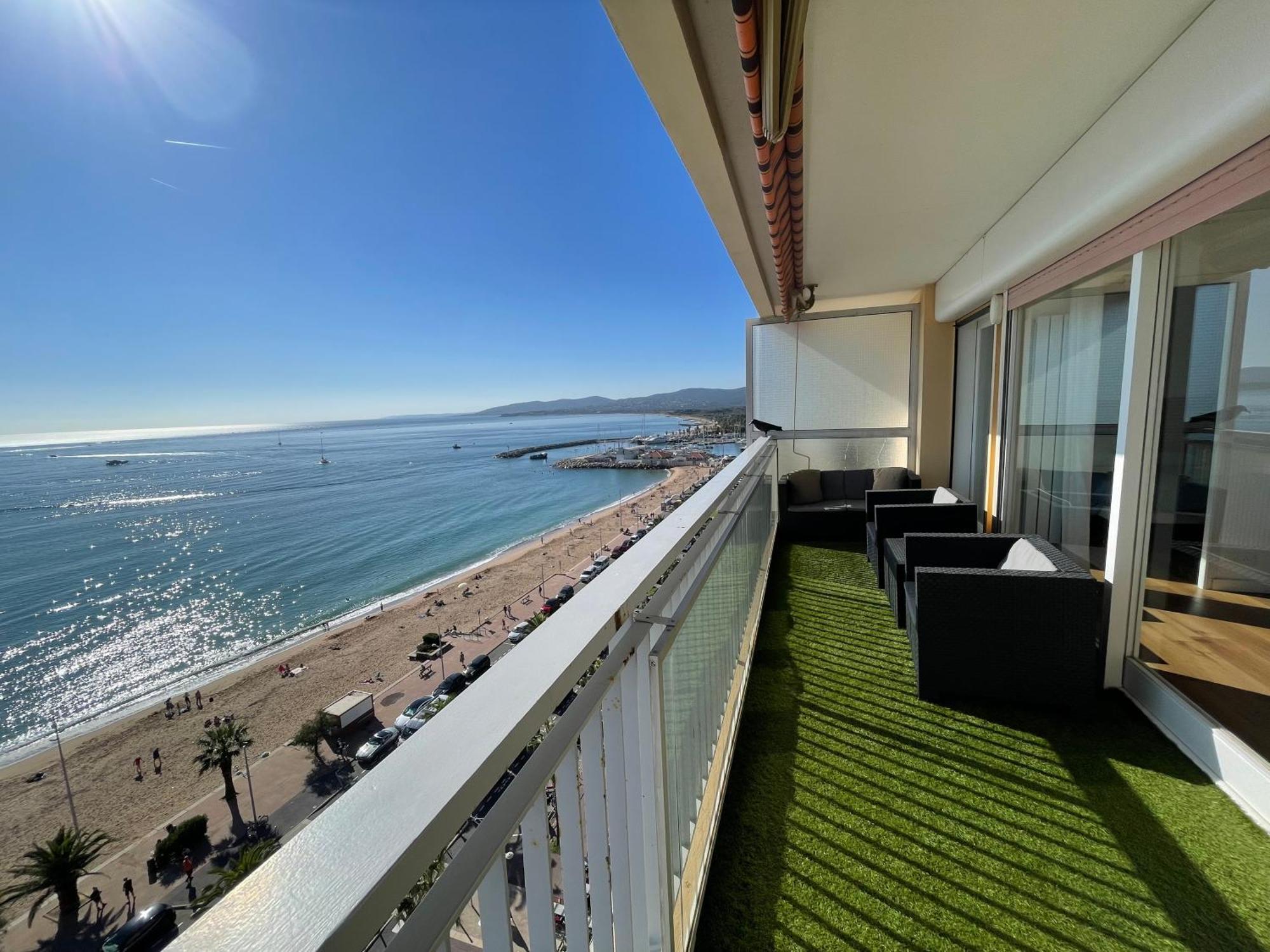 Frejus Plage - T2 -Vue Mer Feerique Kültér fotó